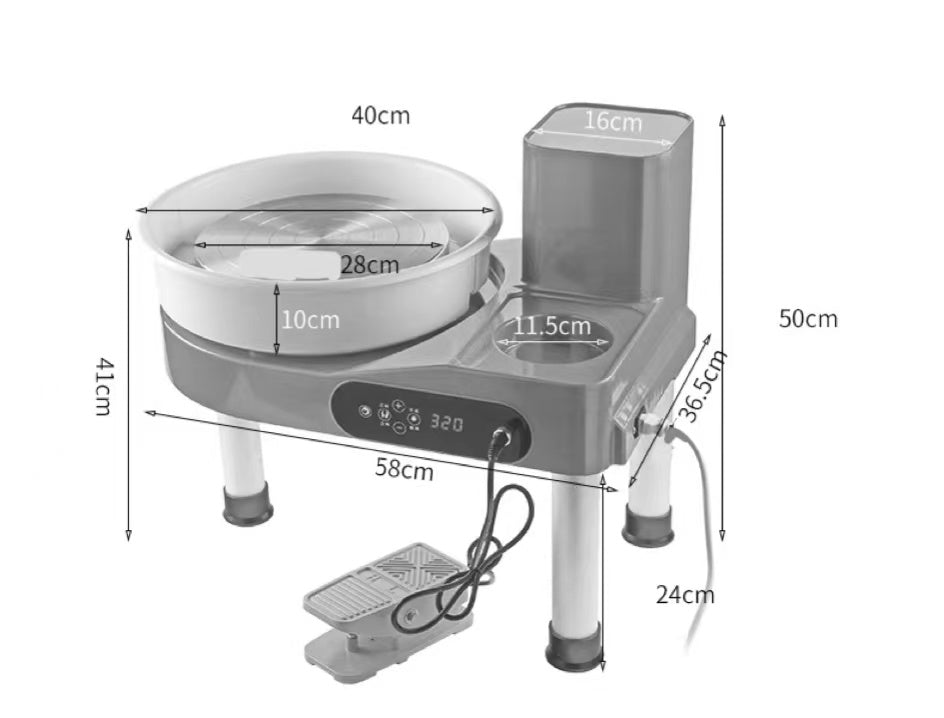 Pottery Drawing Machine - Type Ground Double - Purpose Pottery Equipment Clay