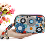 New portable female hand grasping bag three-layer zipper bag autumn long large screen mobile phone key ladies coin purse