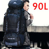 90L large capacity travel backpack