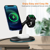 Three-in-one Magnetic Mobile Phone Headset Watch Fast Charging Wireless Charger