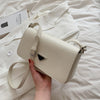 Fashion Pure Color Simple Net Red Style Small Square Bag