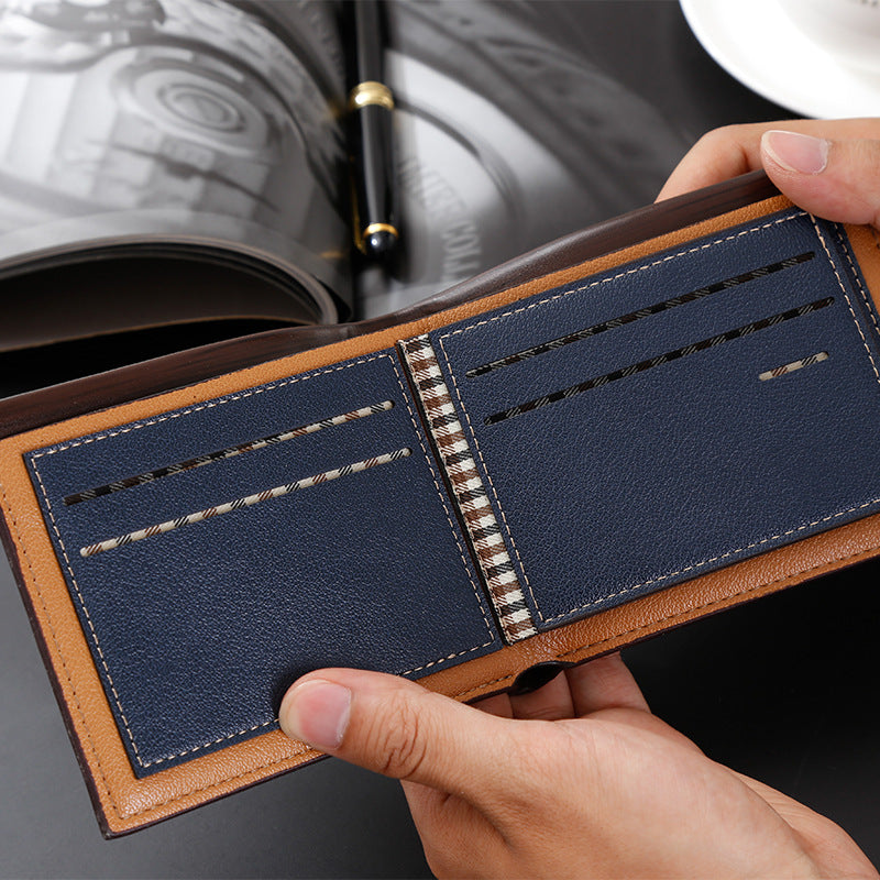 Men's short wallet