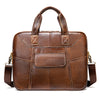 Head layer cowhide shoulder bag