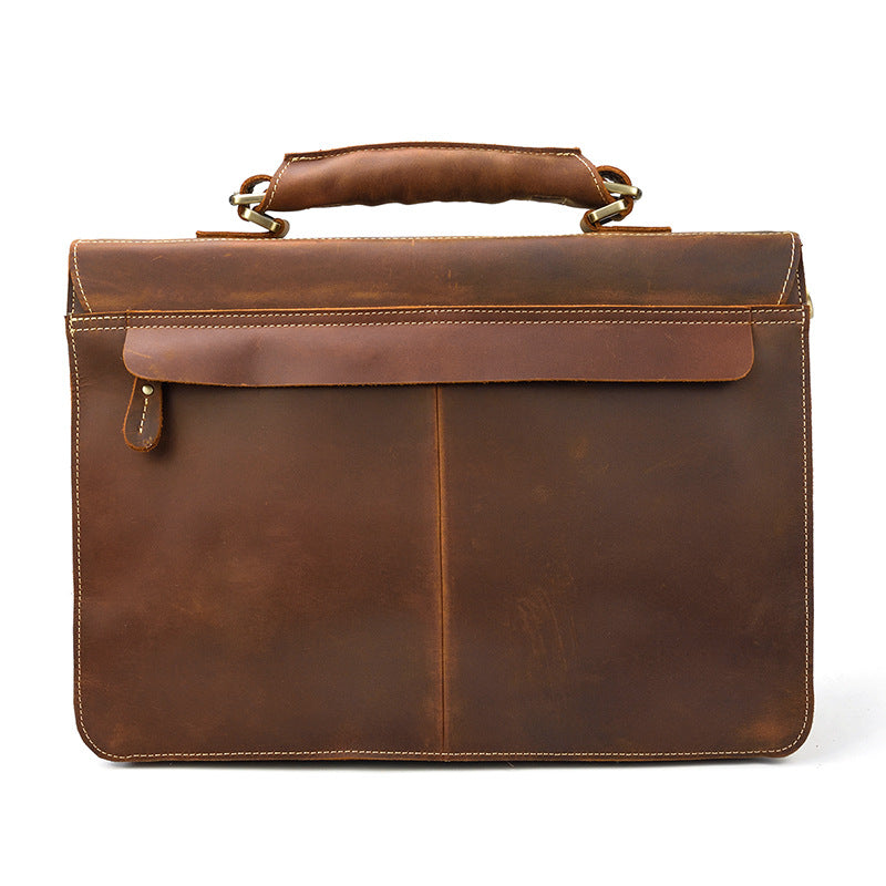 Men's leather briefcase