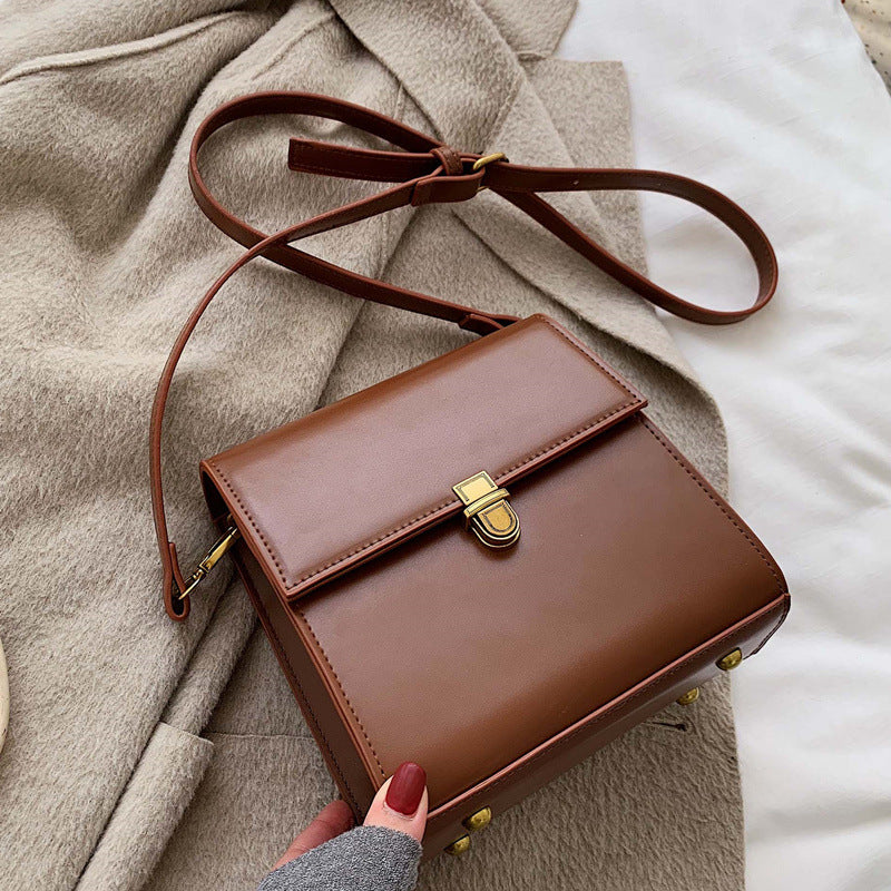 Messenger bag fashion simple small square bag