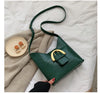 Hong Kong style retro crossbody small square bag