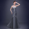 Ladies fishtail long evening dress