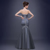 Ladies fishtail long evening dress