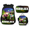 New Roblox Game 3-Piece Large Capacity Backpack