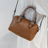 Leather retro art shoulder bag