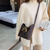 Hong Kong style retro crossbody small square bag