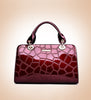 Fashion embossed mobile handbag