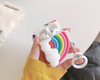 Compatible with Apple, Rainbow airpods which suitable with bluetooth earphone