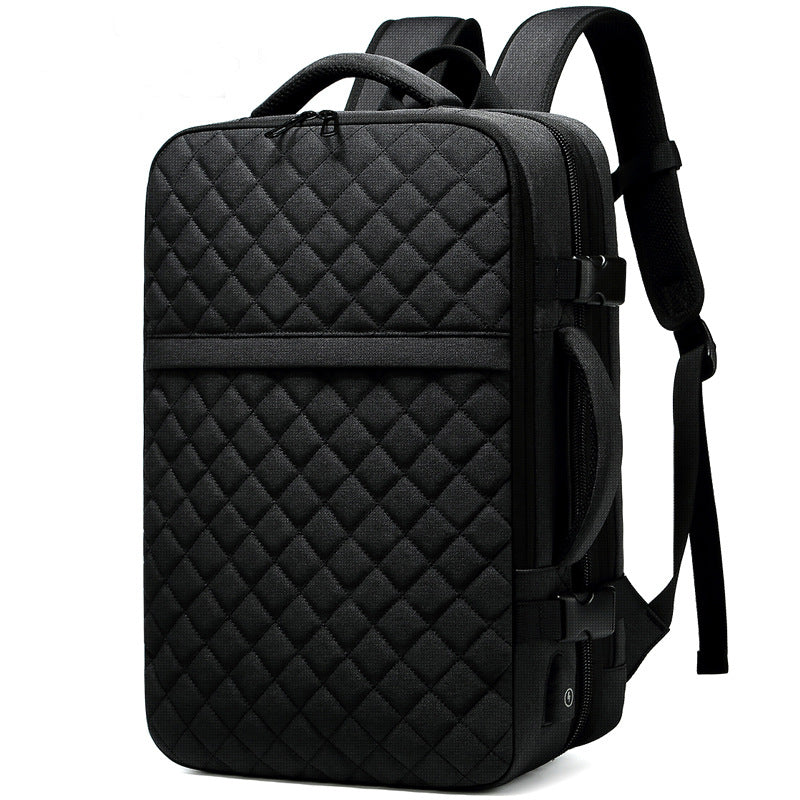 Expandable backpack computer bag