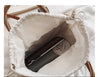 Versatile Crossbody One Shoulder Rattan Basket Bag Tote