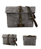 Men's canvas shoulder bag