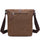 New version of Korean fashion casual canvas bag, practical business single shoulder oblique cross bag, men's Retro schoolbag