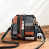 Fashion plaid messenger bag