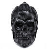 Personality new three-dimensional bone skull PU backpack Fashion multi-function outdoor backpack wholesale