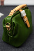 Plant Soft Leather Retro Style Doctor Bag