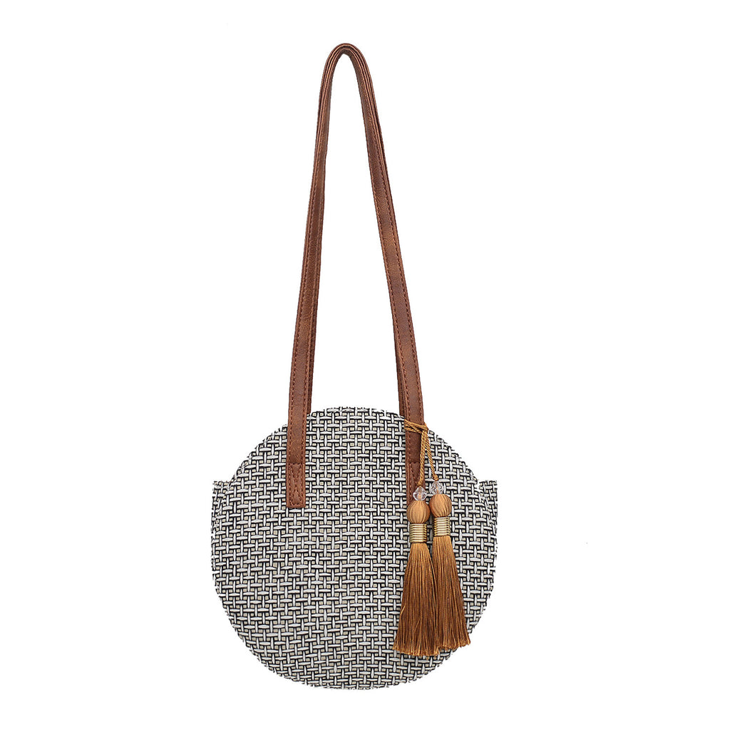 Straw handbag