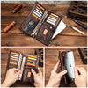 Leather Men's Wallet Multifunctional Long