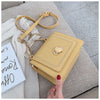 Chain texture shoulder messenger bag