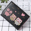 Cute cartoon owl clutch