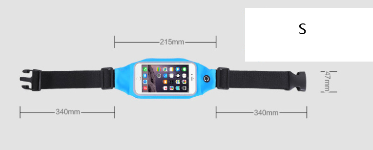 Waterproof running phone pocket