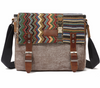 National wind diagonal men's bag