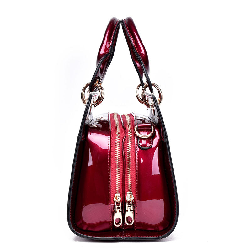 Fashion embossed mobile handbag