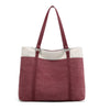 Women's Bag Shoulder Bag Color Matching Large Bag Portable Cloth