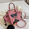 Fashion Handbag Lock Buckle One-shoulder Glasses Beauty Diagonal Bag