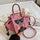 Fashion Handbag Lock Buckle One-shoulder Glasses Beauty Diagonal Bag