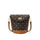 Printed retro one-shoulder messenger bag