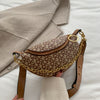 Texture Printing Niche Handbags Wild Ins Chest Bag Broadband Messenger Bag