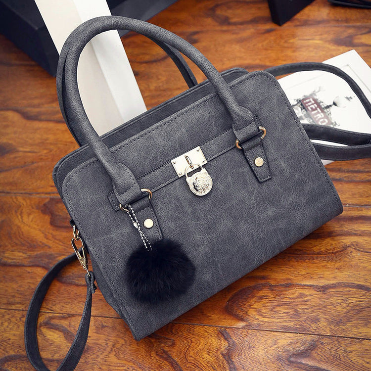 Factory wholesale new Korean tide fashion satchel handbags handbags retro matte shell single shoulder bag