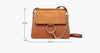 Spring 2021 leather bag leather bag ring chain Shoulder Satchel Bag retro fashion matte