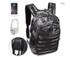 USB camouflage backpack