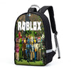 New Roblox Game 3-Piece Large Capacity Backpack