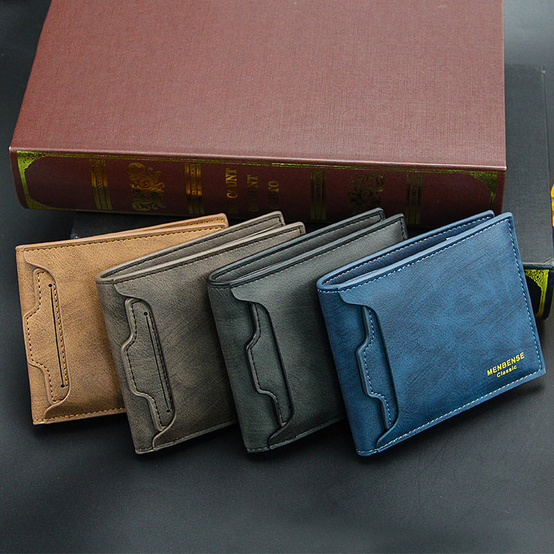 Multi-card men's short wallet