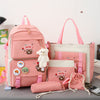 Multi-piece Schoolbag Girl Elementary School Girl Light And Cute Summer