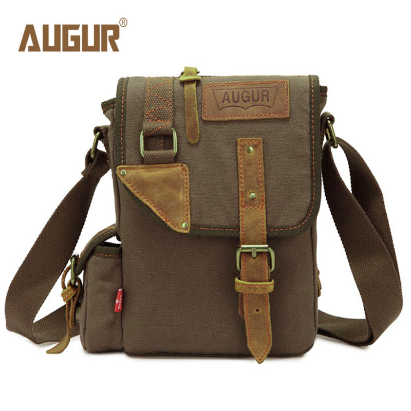 2021 new canvas bag, leisure men's bag, men's shoulder bag, Korean bag leisure business package 601