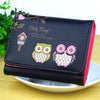 Cute cartoon owl clutch