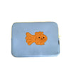 Korean Ins Wind Cartoon Cute Embroidery IPad Case