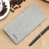 Long Thin Retro Frosted Soft Wallet Men's Wallet