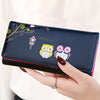 Cute cartoon owl clutch