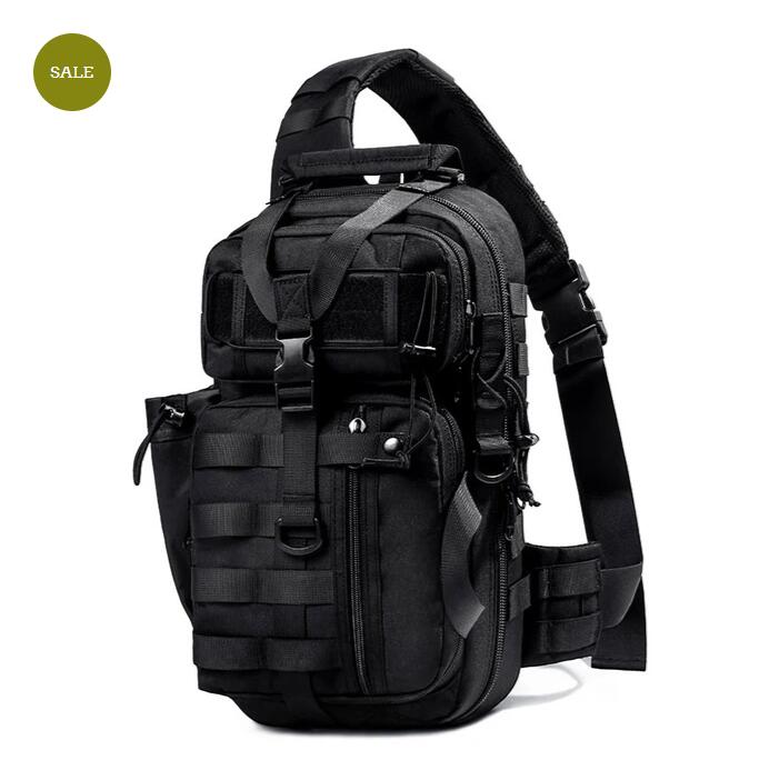 Waterproof outdoor camouflage shoulder bag