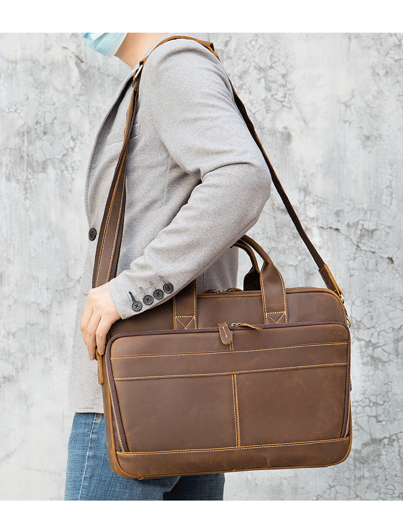 Men's Briefcase New Handbag Business Bag