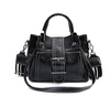 Double Leather Bucket Bag Handbag